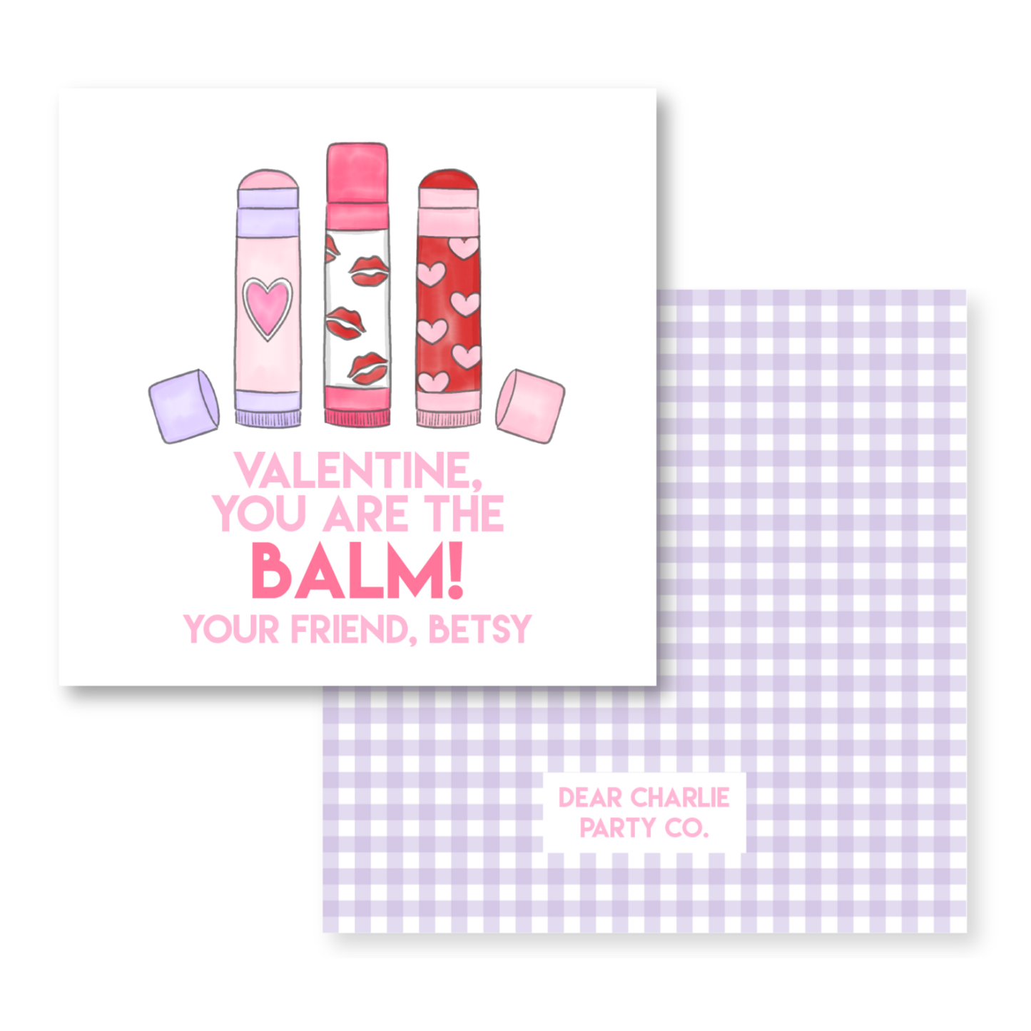 a valentine card with a bottle of love on it