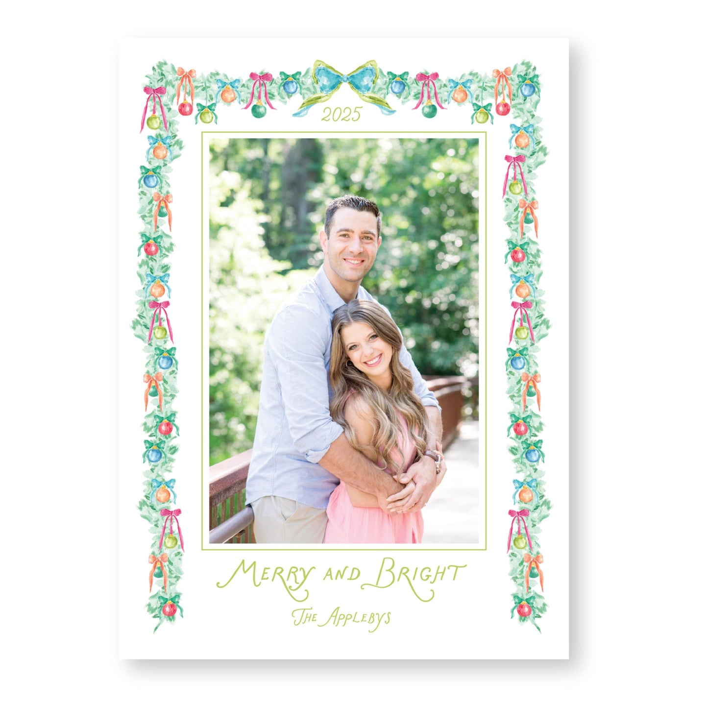 Merry Kitchmas Christmas | 5x7 Holiday Photo Card with Envelope