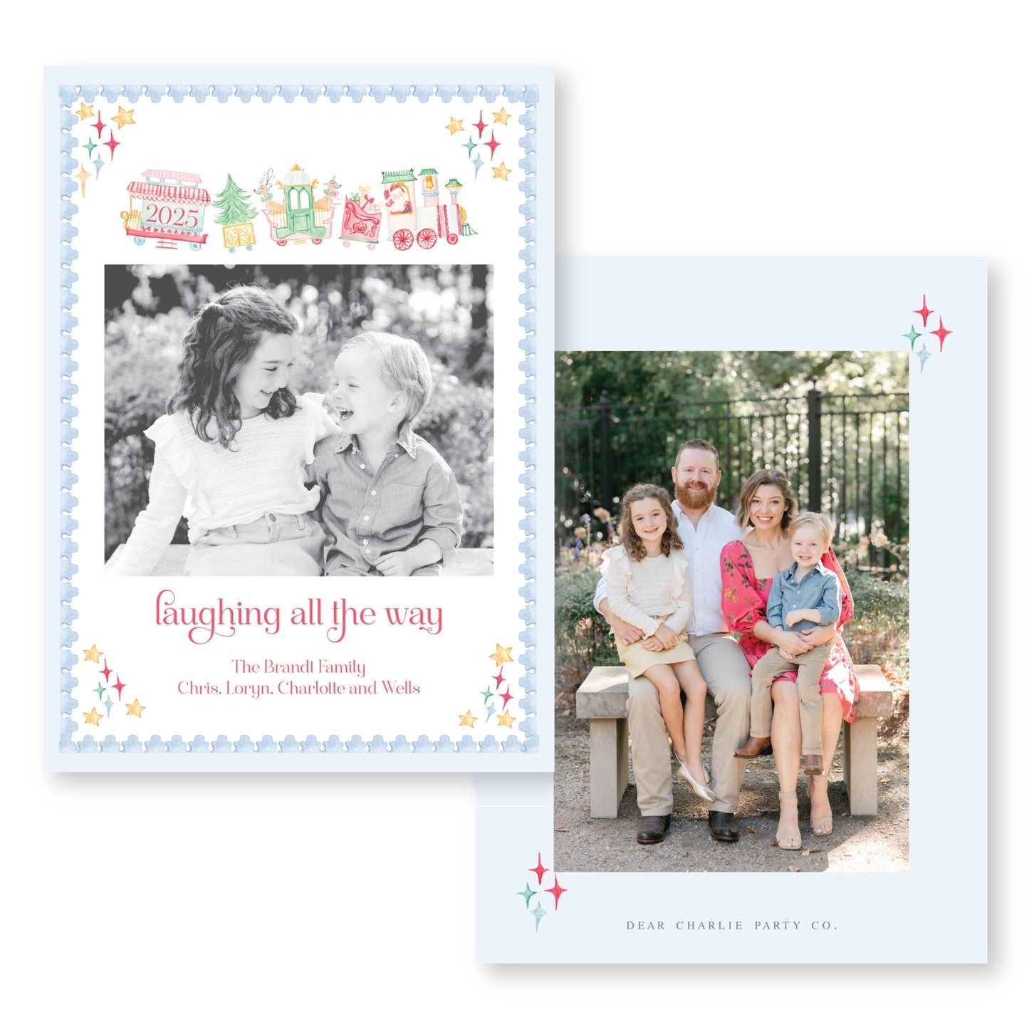 Northbound Noel Holiday Card | 5x7 Holiday Photo Card with Envelope
