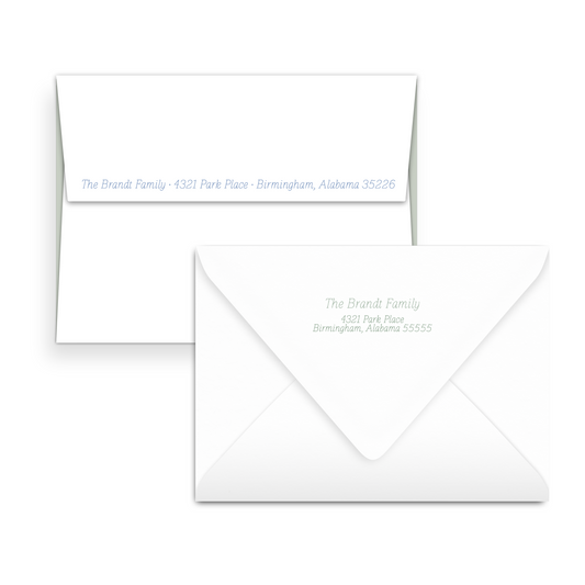 Return Address Printing
