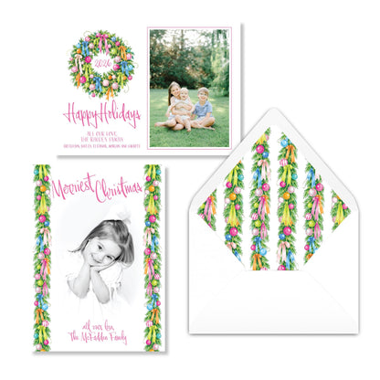 Full of Color Christmas Tree Blue | 2026 Exclusive Art Holiday Card