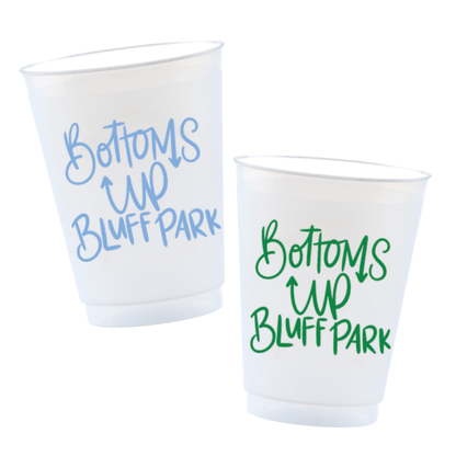 *PREORDER* Bottoms Up Bluff Park Cups