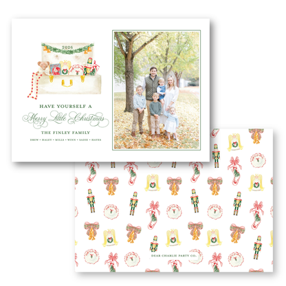 Keepsake Christmas Landscape | 5x7 Holiday Photo Card with Envelope