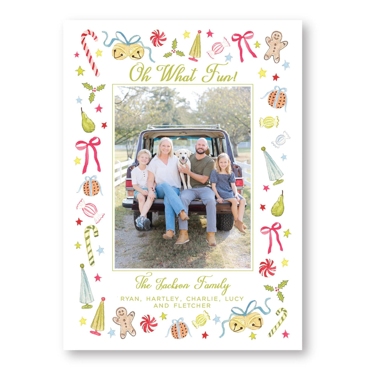 Trinkets & Tidbits  | Holiday Photo Card