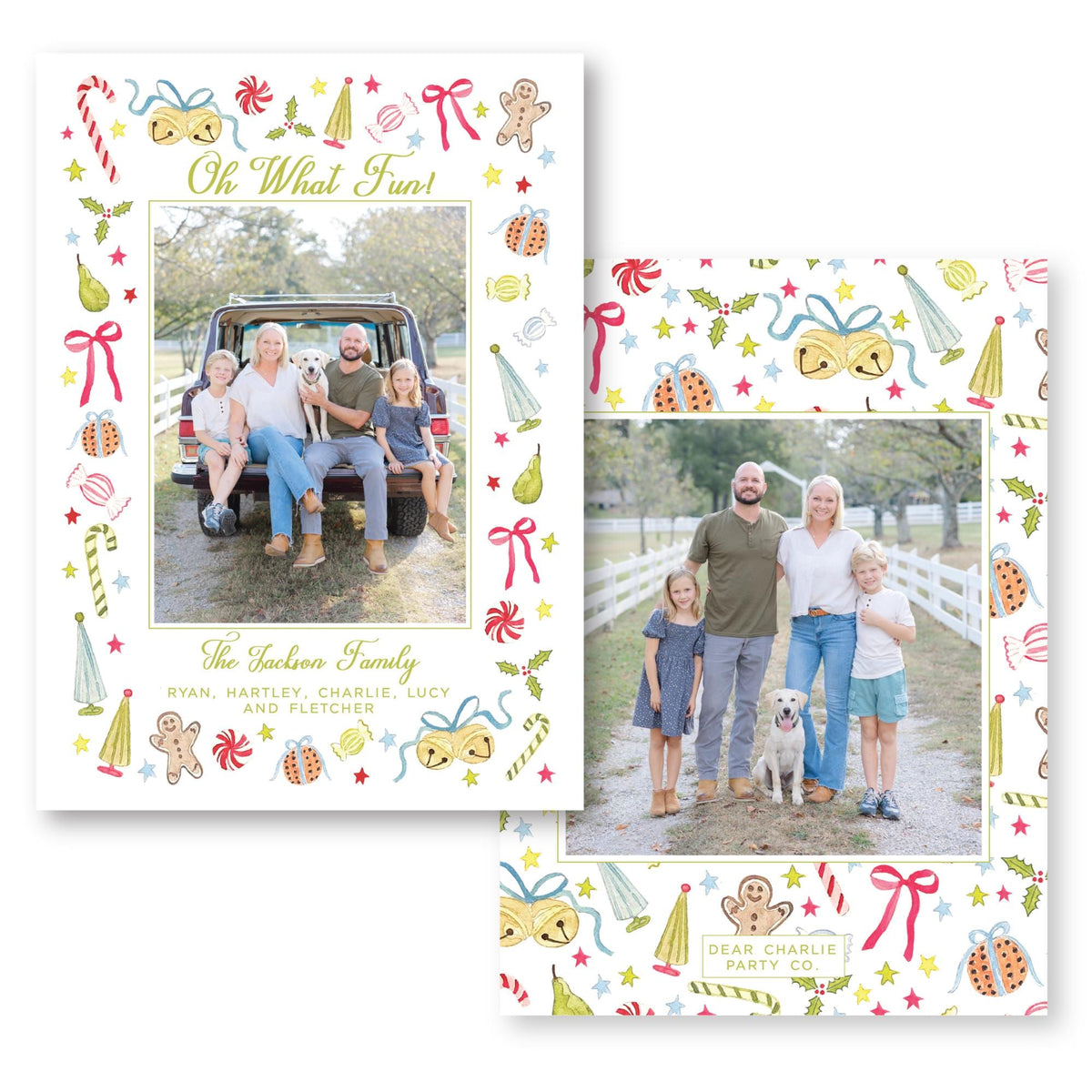 Trinkets & Tidbits  | Holiday Photo Card
