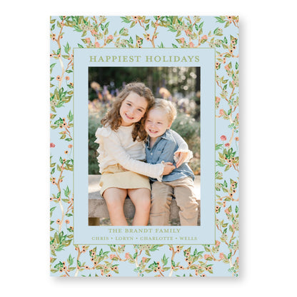Autumn Chinoiserie | Holiday Photo Card