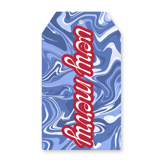 Marble Gift Tag – Durable Hanging Gift Tags with String | Unique Present Labels