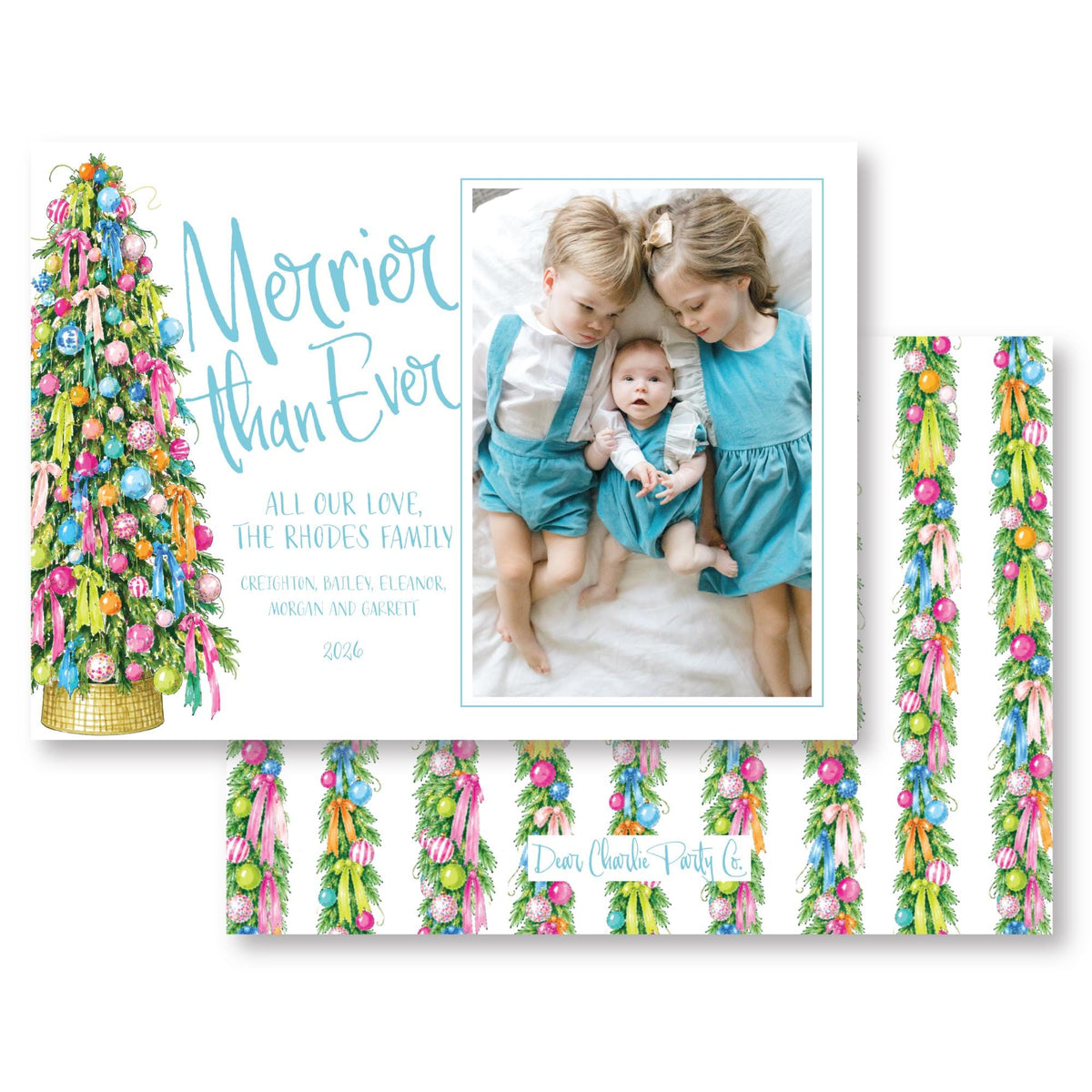 Full of Color Christmas Tree | 2026 Exclusive Art Holiday Card