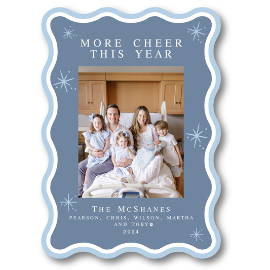 a picture frame with a picture of a family on it