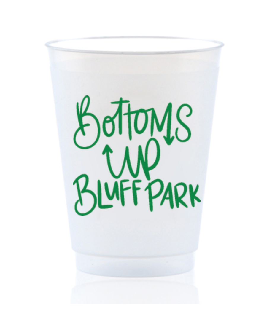 *PREORDER* Bottoms Up Bluff Park Cups