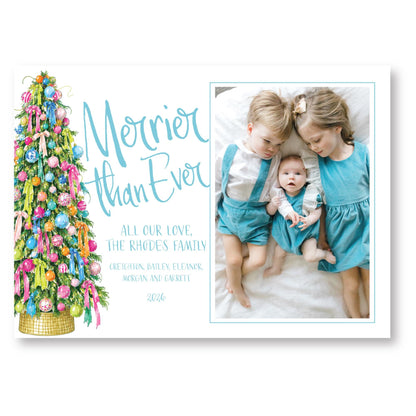 Full of Color Christmas Tree | 2026 Exclusive Art Holiday Card